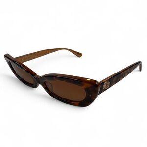 CRAP EYEWEAR X EMMA CHAMBERLAIN THE OLIVER 51•19 CRAP EYEWEAR TORT SUNGLASSES